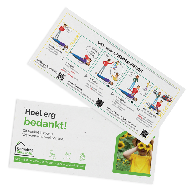 Frøpapir DIN lang | 200 g/m²